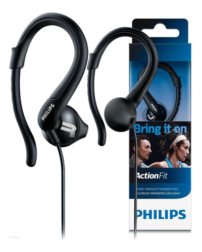 Philips Audifono Deportivo Shq-1250tbk Actionfit Ecoffice