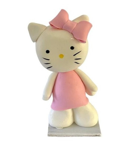 Decoración Pastel Topper Cake De Hello Gatita Kitty 