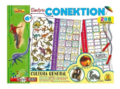 Juego Didáctico Electric Conektion Aprender Jugando Implas