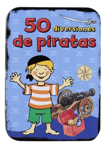 50 Diversiones De Piratas. Caja 50 Fichas