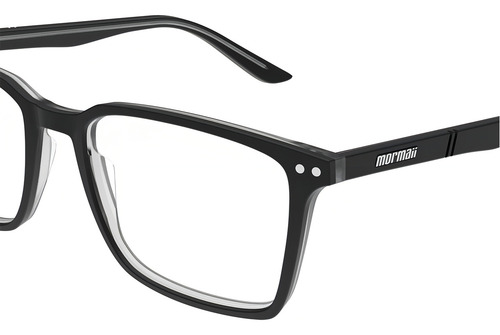 Armação De Óculos Mormaii Barcelona M6123a9453 Preto Fosco Tamanho 53