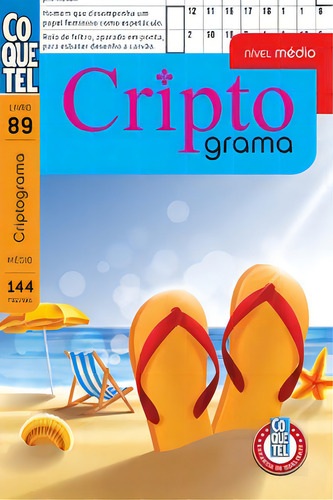 Livro Coquetel Criptograma Nível Médio Ed 89, De Coquetel, Editora., Vol. 1. Editorial Coquetel, Capa Mole, Edição 89 Em Português, 2024