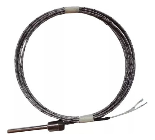 1 Pza Termopar/thermocouple Tipo J 1/4 Npt Cable 4 Metros