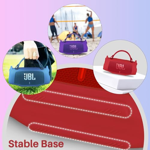Funda De Silicona Compatible Con El Altavoz Portátil Jbl Cha