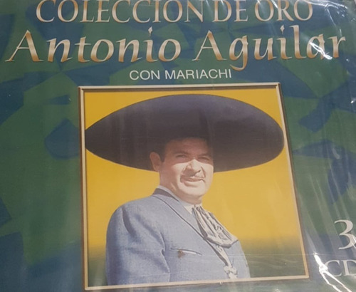 Antonio Aguilar Con Mariachi Coleccion De Oro Cd