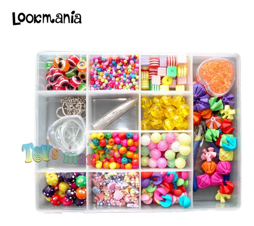 Look Mania Caja Full Arma Mostacillas Diseña Joyas Collares