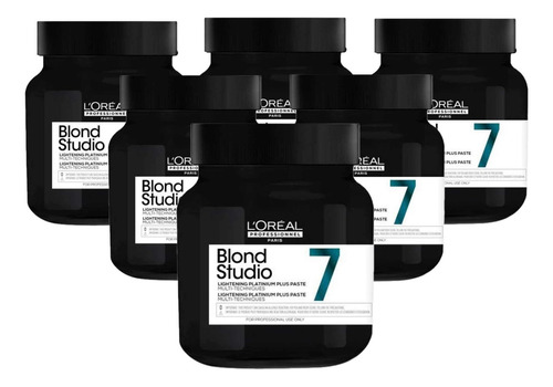 Pasta Decolorante  Blond Studio 7  L´oreal Pack X 6 Unidades