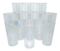 Comprar Vasos De Plástico Transparente Vasos Acrílico Alto 250ml X50