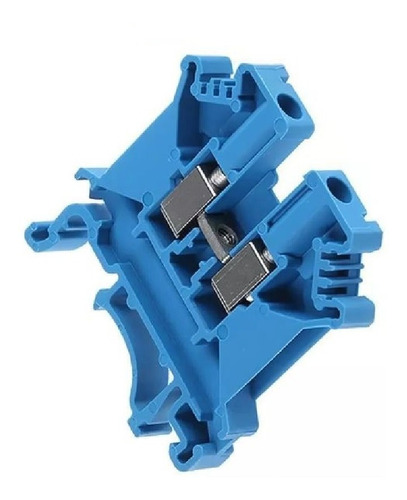Borne Conexion 6mm (pack 10 Unidades) Azul / Diacon