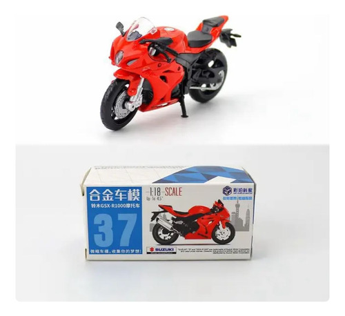 Colección Moto Szuki Gsx-r1000 Color Escala 1:18