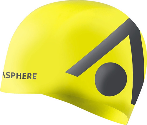 Aquasphere Gorro Tri-cap / Amarillo Brillante - Gris