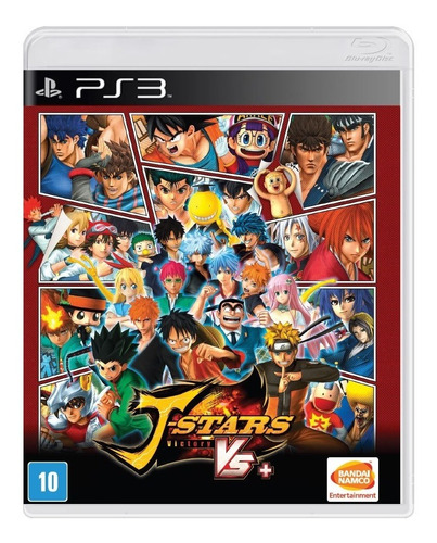 Jogo Midia Fisica J-stars Victory Vs Bandai Namco Para Ps3