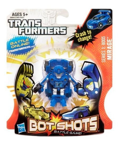 Transformadores Bot Shots Mirage B005 Action Figure Joxyp