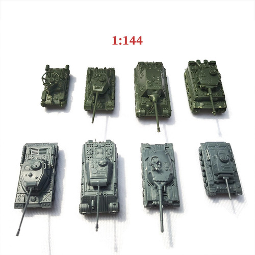 Modelo De Tanque Ensamblado A Escala 1/144, Carro , Modelo