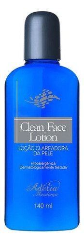 Clean Face Lotion 140ml - Loção Clareadora Da Pele
