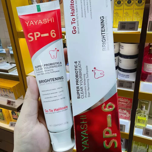 Pacote Com 3 Cremes Dentais Clareadores Probióticos Sp6 1