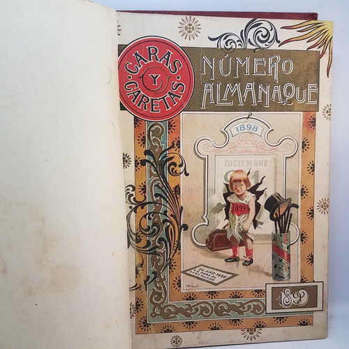 Revista Caras Y Caretas Año 1899 1er Trimestre (Usado)