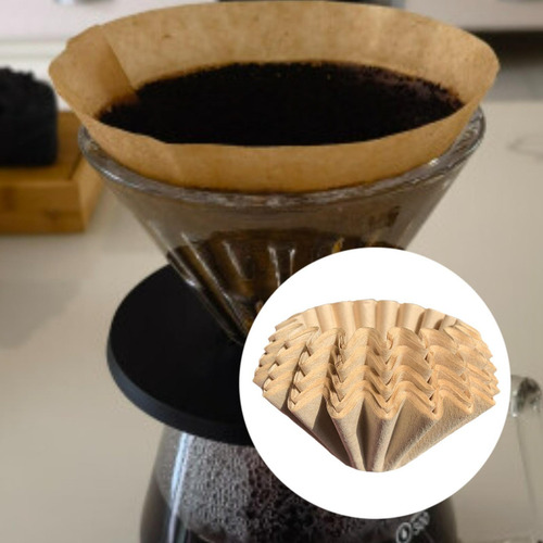 50 Filtros De Café De 1 A 4 Tazas Para Verter Sobre El