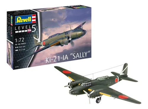 Maqueta Revell Mitsubishi Ki-21 'sally'