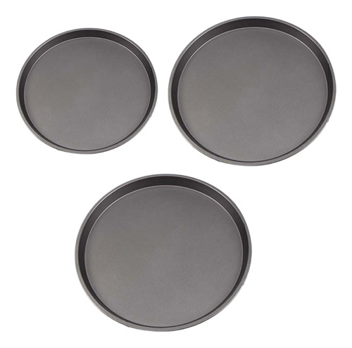 Bandeja Para Hornear Pizzas (2 #mold) Plato Antiadherente Pa