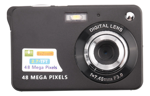2 Cámaras Digitales Con Pantalla Hd, Videocámara Antivibraci