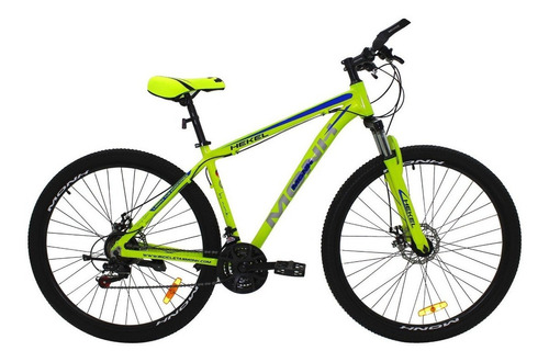 Bicicleta Montaña Rodada 29 21 Velocidades Monk Hekel Color Amarillo Tamaño del cuadro Único