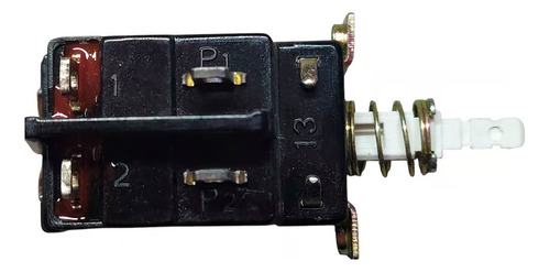 Chave Push Button Com Trava Liga Desliga 4t 5a Kdc-a04-2 Cor Preto