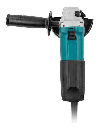 Miniesmeriladora angular Makita MT M0901 color turquesa 600 W 127 V + accesorio