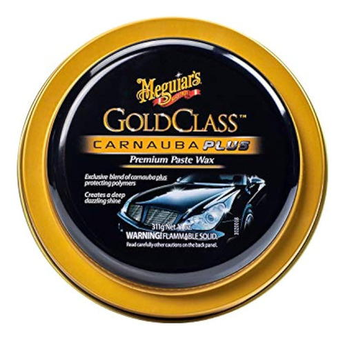 Meguiars G7014j Gold Class Carnauba Plus Paste Wax 11 Oz