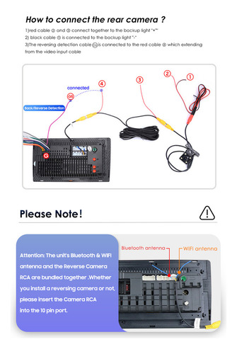 Estéreo Generic Radio Auto Wds0cv9-0 Negro 9 Bluetooth