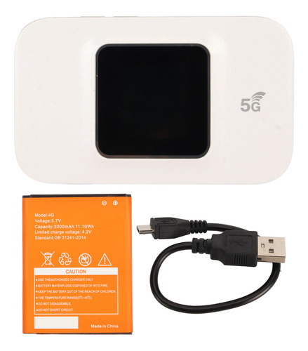 Hotspot Wifi Móvil 4g, Soporte Para 10 Dispositivos, Conexió