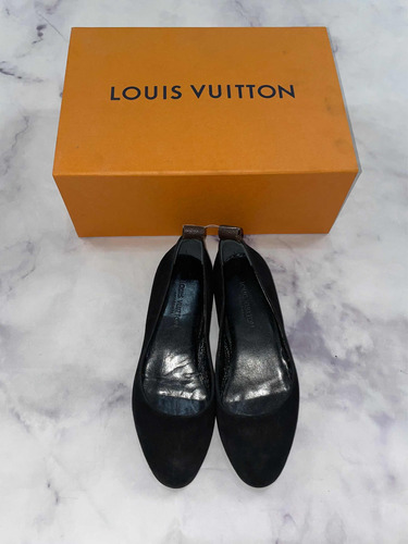 Flats Louis Vuitton Originales 3 Mex Color Negro