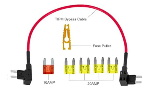 Coche Agregar Un Circuito Fusible Conector De Fusible