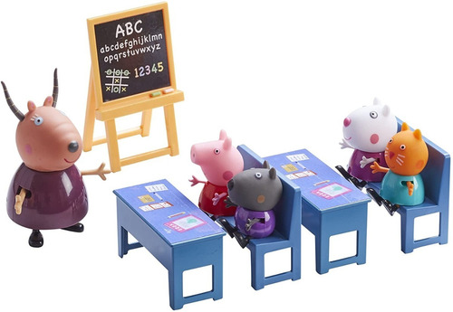 La Escuela Escuelita De Peppa Pig Original Mundo Manias