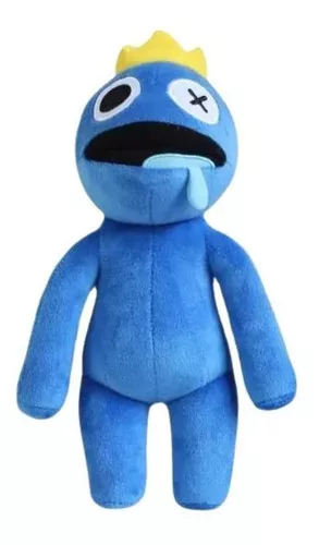 Kit 2 Boneco Pelúcia Blue Azul Babão Jogo Roblox p/ Crianças