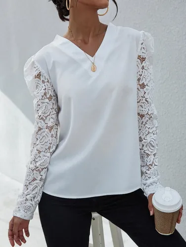 Blusas blancas para dama sale
