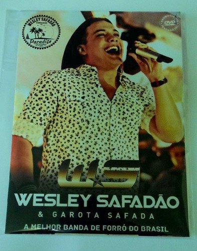 Dvd Wesley Safadão E Garota Safada Paradise Capa De Papelão