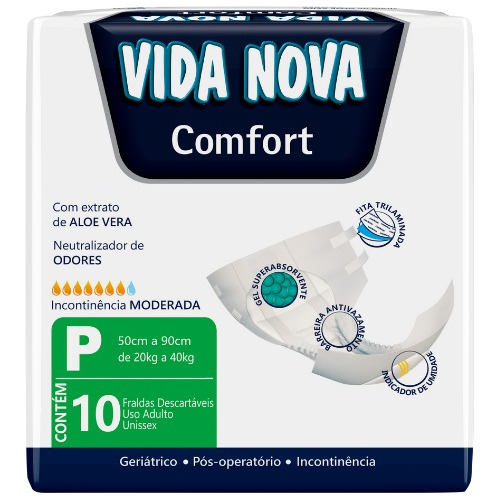 Fralda Geriátrica Higifral Confort - 6 Pcts.