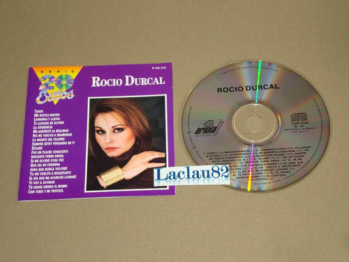 Rocio Durcal Serie 20 Exitos 1991 Ariola Cd