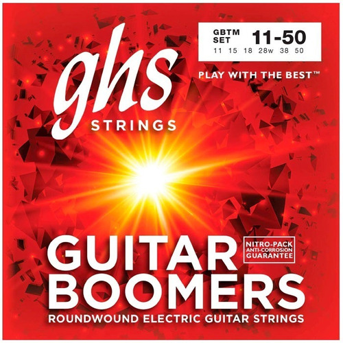 Set Cuerdas Ghs Guitar Boomers Guitarra Eléctrica .11