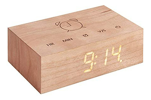 Reloj Despertador - Gingko Flip Click Clock Reloj Despertado