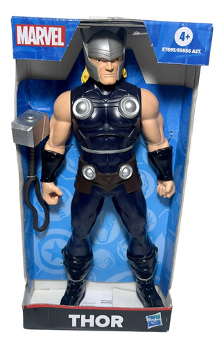 Boneco Colecionável Herói Menino Thor - Personagem Os Vingadores Avengers - Coleção Heróis Marvel - Hasbro Brinquedos