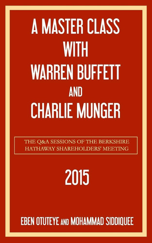 Libro Una Clase Magistral Con Warren Buffett Y Charlieinglés