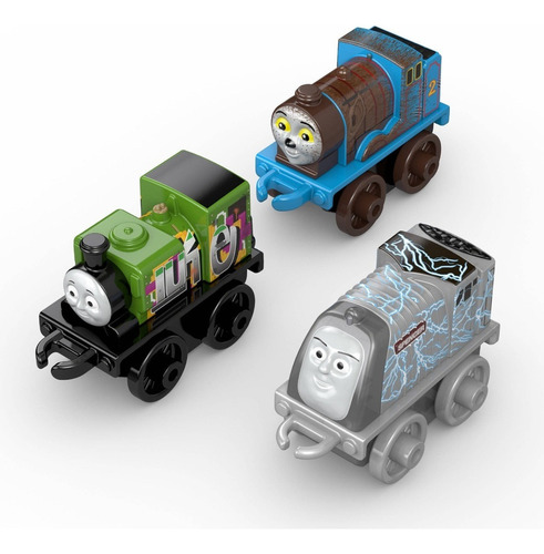 Thomas & Friends Minis Pack 3 Fisher Price Chl60-dgw07 Color Verde