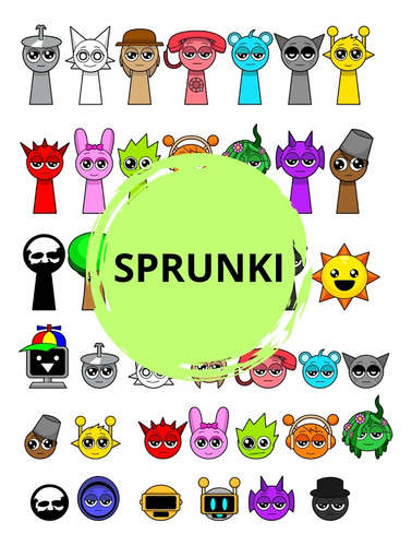 Kit Digital Sprunki Imágenes Cliparts Png Jpg