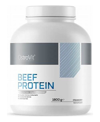 Beef Protein 1800gr 60 Sv Stramberry - Ostrovit