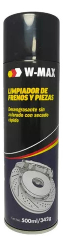 Limpiador De Frenos Y Piezas W-max 500 Ml By Wurth