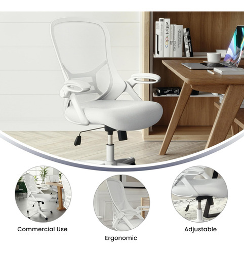 Flash Furniture Porter Silla De Oficina Giratoria Con Respal