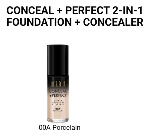 Base Milani Oculta Conceal + Perfect 2-in-1 Original