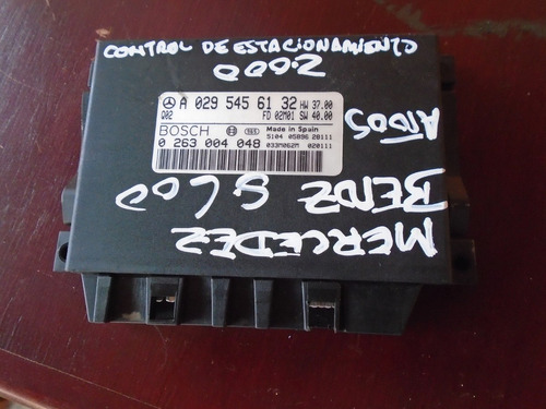 Vendo  Control Estac. Mercedes Benz S600, # A 029 545 61 32